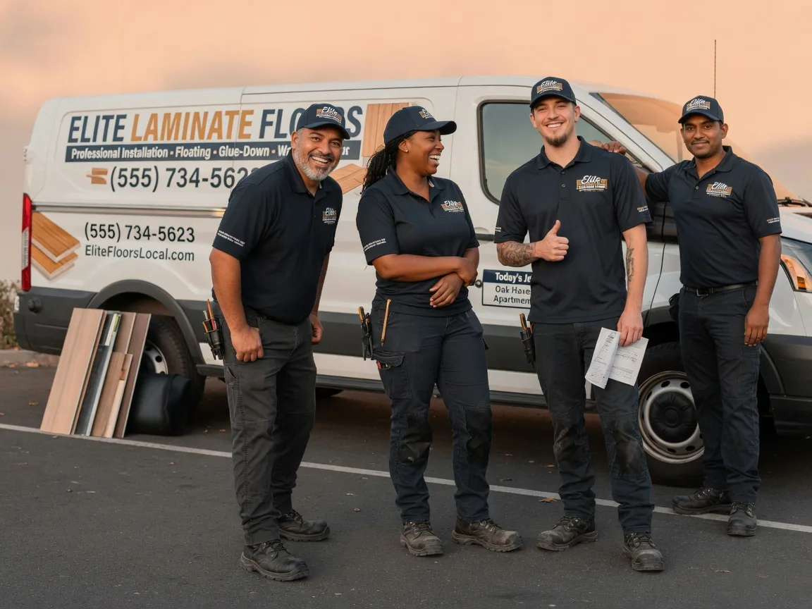 Laminate flooring installation company in Desdemona, TX